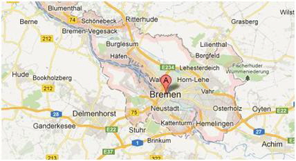 Map de Metro 03 Bremen